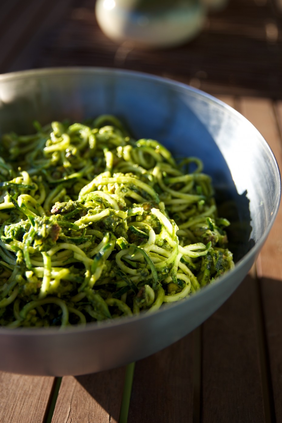 Creamy Pesto Spaghetti 