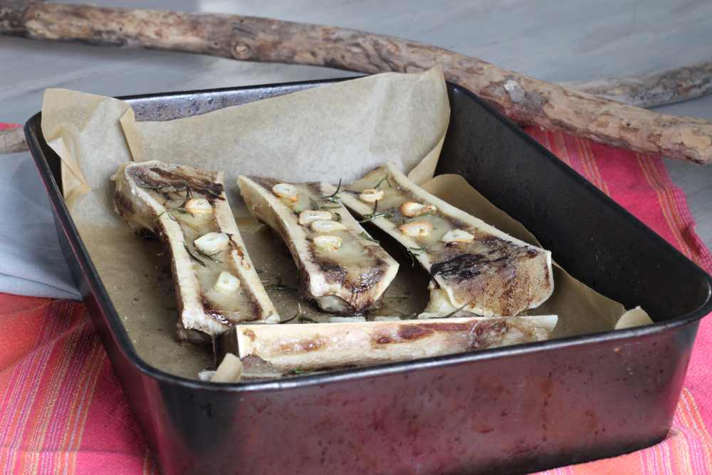 how to cook beef marrow guts